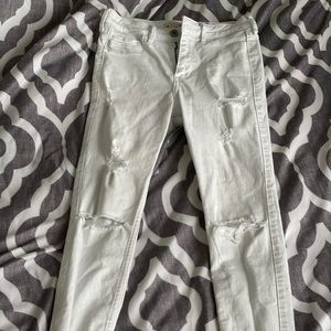 Used hollister white pants